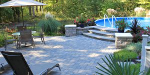 Garden and pool Landscaping Design 1000x500 Gallery